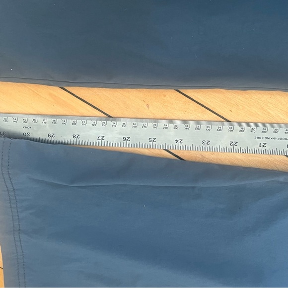 Eddie Bauer Pants Sz 6 Travex Roll-Up Active Pants charcoal grey Secure Pockets - Picture 7 of 9